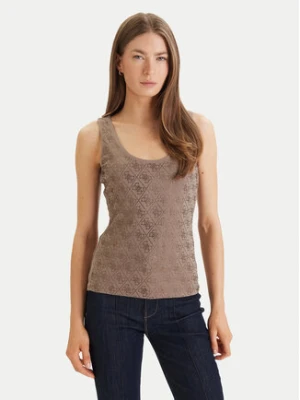 Guess Top W6GP10 K2932 Zielony Regular Fit