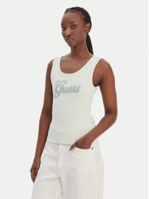 Guess Top W6GP22 K2954 Zielony Regular Fit