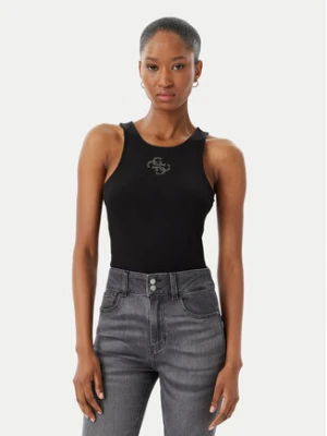 Guess Top W6RP39 KD092 Czarny Regular Fit