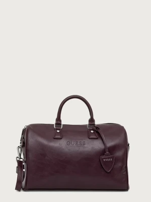 Guess torba damska z imitacji skóry ERIN bordowy