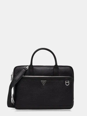 Guess torba na laptopa skórzana MONACO