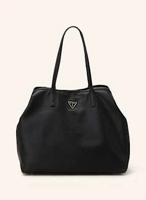 Guess Torba Shopper Victtoria Large Z Saszetką schwarz