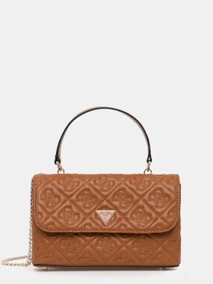 Guess torebka ADELASIA kolor brązowy HWQL96 58210