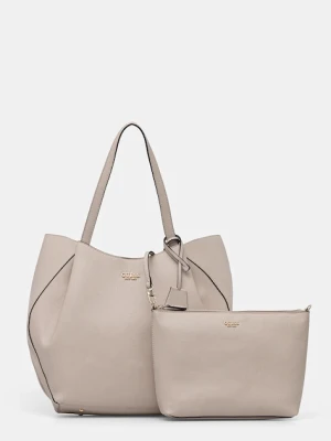 Guess torebka AMORETTE kolor beżowy HWBG78 98240