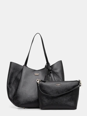 Guess torebka AMORETTE kolor czarny HWBG78 98240