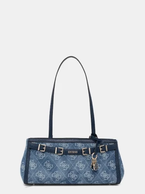 Guess torebka bagietka damska jeansowa DOVIE