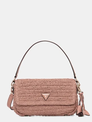 Guess torebka bagietka damska pleciona OFELIA