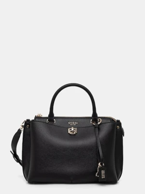 Guess torebka crossbody damska z imitacji skóry BIANCA czarny