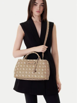 Guess Torebka Carrie Logo HWGP98 98060 Beżowy