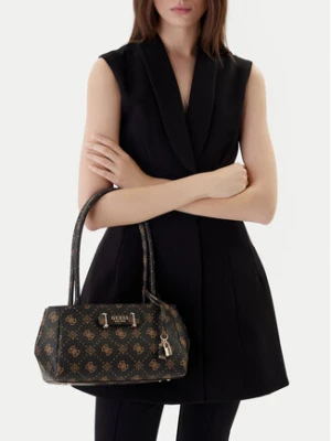 Guess Torebka Carrie Logo HWGP98 98080 Brązowy