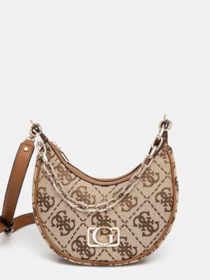 Guess torebka CIRCE kolor beżowy HWJO96 42010