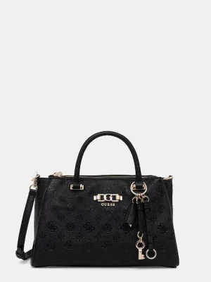 Guess torebka crossbody damska z imitacji skóry ANISE czarny
