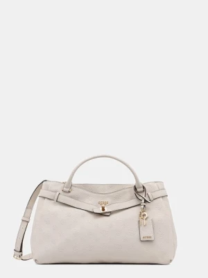 Guess torebka crossbody damska z imitacji skóry ELLA beżowy