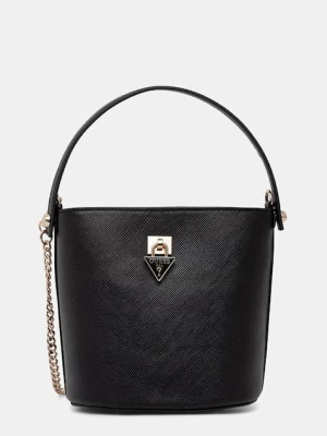 Guess torebka crossbody damska z imitacji skóry PATSIE czarny