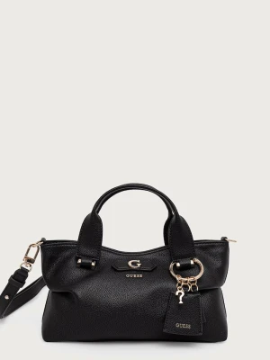 Guess torebka crossbody damska z imitacji skóry SUZY czarny