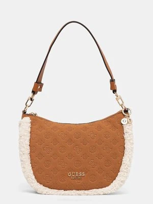 Guess torebka DAVIKA kolor brązowy HWPG94 97020