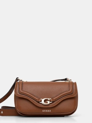 Guess torebka DEA kolor brązowy HWBG79 93790