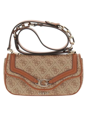 Guess Torebka "Dea" w kolorze beżowo-jasnobrązowym - 21,5 x 11 x 7 cm rozmiar: onesize