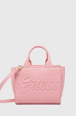 Guess torebka Girl kolor różowy J4YZ25 WG730