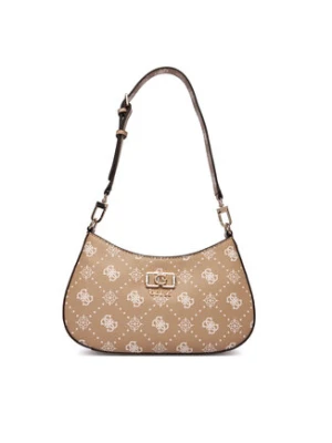 Guess Torebka Emelie Logo HWGP99 28180 Beżowy