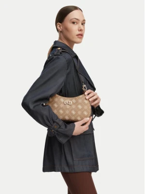 Guess Torebka Emelie Logo HWGP99 28180 Beżowy