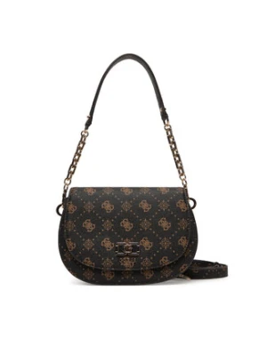 Guess Torebka Emelie Logo HWGP99 28200 Brązowy