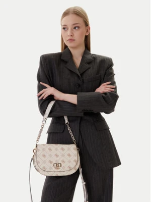 Guess Torebka Emelie Logo HWGP99 28200 Écru