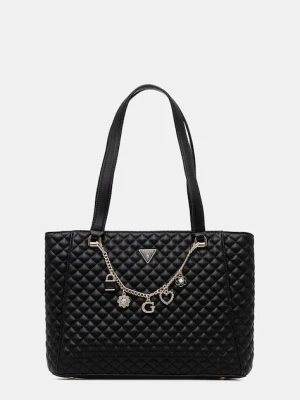 Guess torebka EVERLEE kolor czarny HWEG86 79250