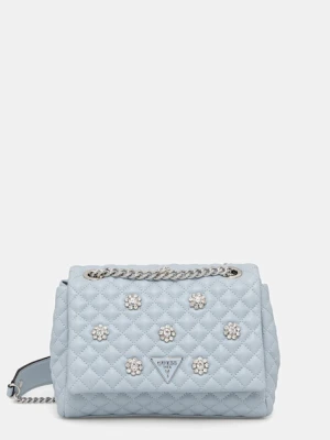 Guess torebka EVERLEE kolor niebieski HWEY86 79210