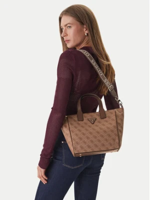 Guess Torebka Follie Travel TWLB96 76019 Beżowy