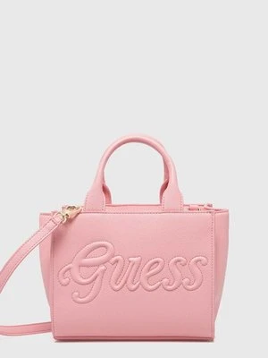 Guess torebka Girl kolor różowy J4YZ25 WG730