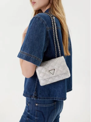 Guess Torebka Giully II Mini HWQM96 73740 Srebrny