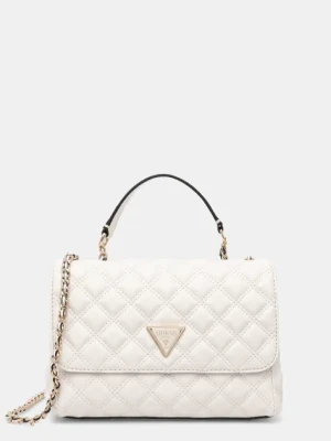Guess torebka GIULLY kolor biały HWQG87 48200