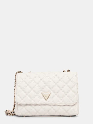 Guess torebka GIULLY kolor biały HWQG96 73200