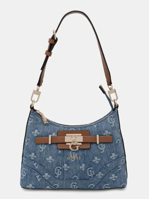 Guess torebka GREYSON kolor niebieski HWDG92 06180