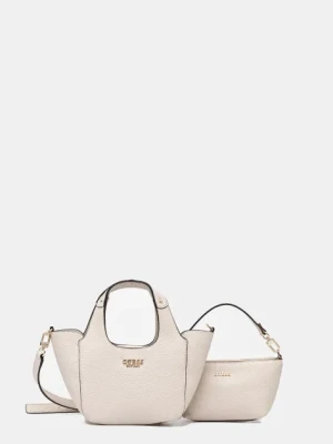 Guess torebka HELINA kolor beżowy HWBG96 40750