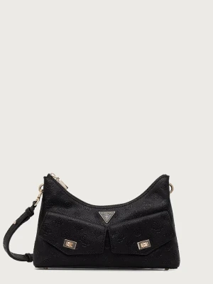 Guess torebka hobo damska z imitacji skóry BLAKE czarny