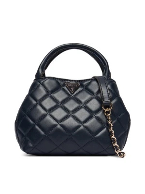 Guess Torebka Juliet Mini HWQG24 56710 Granatowy