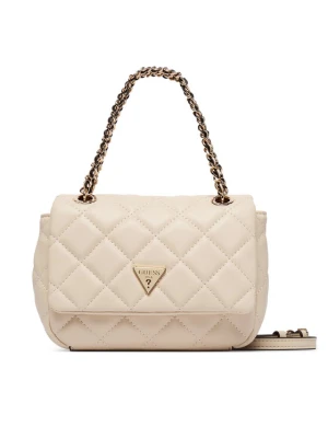 Guess Torebka Juliet Mini HWQG24 56740 Kremowy