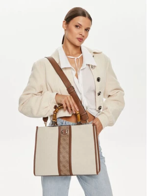 Guess Torebka Kerima (Ag) HWAG93 37220 Écru