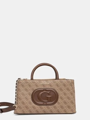 Guess torebka kolor brązowy HWESG9 51305