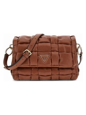 Guess Torebka "Marion" w kolorze jasnobrązowym - 26 x 18 x 8 cm rozmiar: onesize