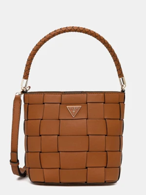 Guess torebka MAYLEE kolor brązowy HWWG96 61030