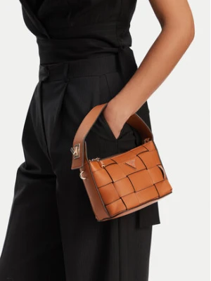 Guess Torebka Maylee Mini HWWG96 61720 Brązowy