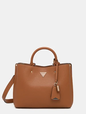 Guess torebka MERIDIAN kolor brązowy HWBG69 74060