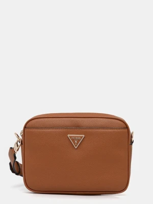 Guess torebka MERIDIAN kolor brązowy HWBG69 74140