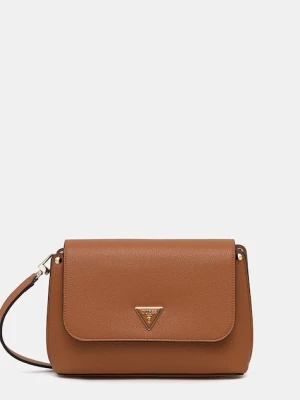 Guess torebka MERIDIAN kolor brązowy HWBG69 74200