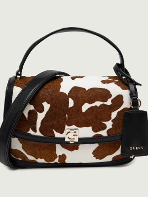 Guess Torebka na ramię Audrey | zamsz