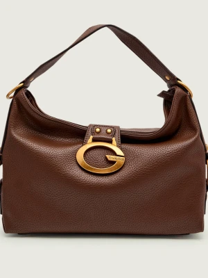 Guess Torebka na ramię CAMDEN brązowy