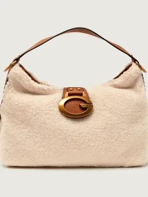 Guess Torebka na ramię CAMDEN | shearling